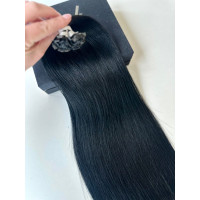 Extensii MICRO KERATINA Russian Hair Negru #1